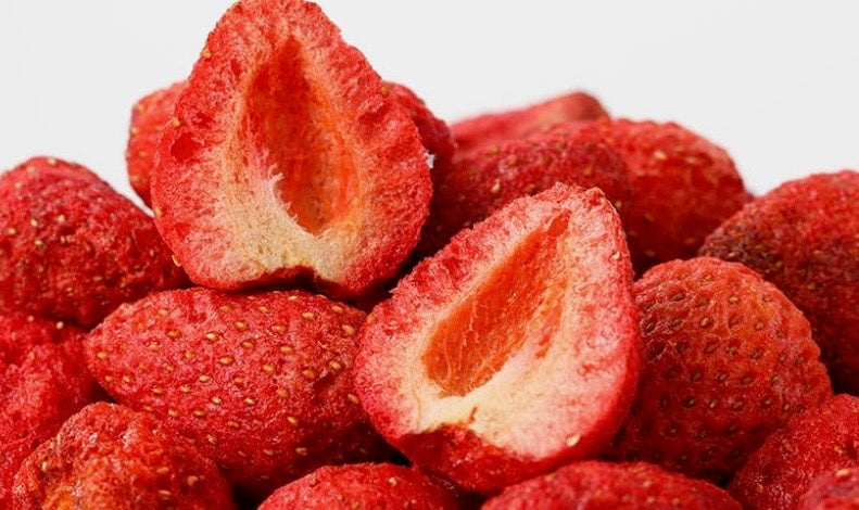 Fraises lyophilisé