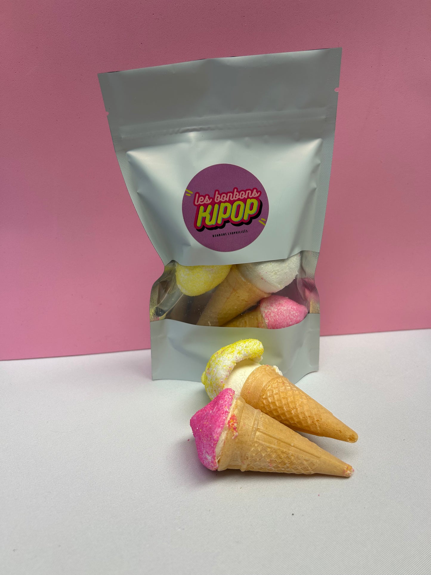 Cornet à la guimauve