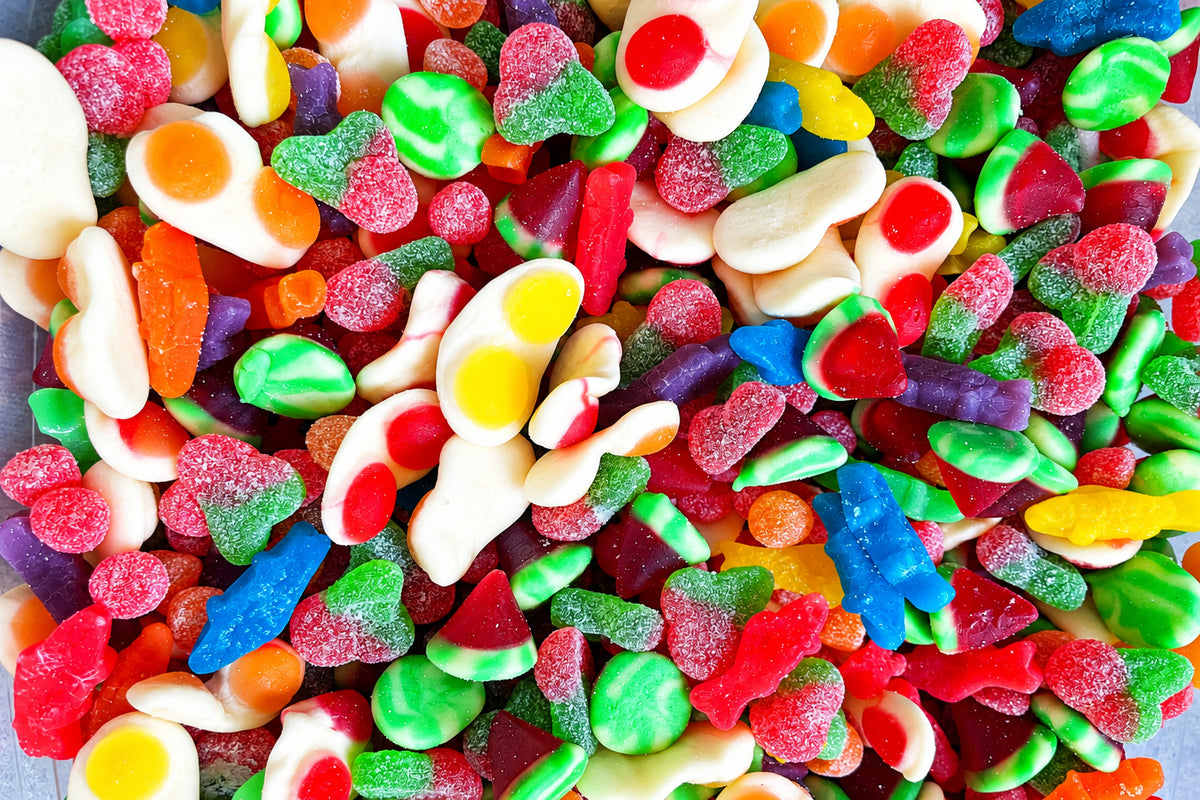 Mélange de bonbons réguliers
