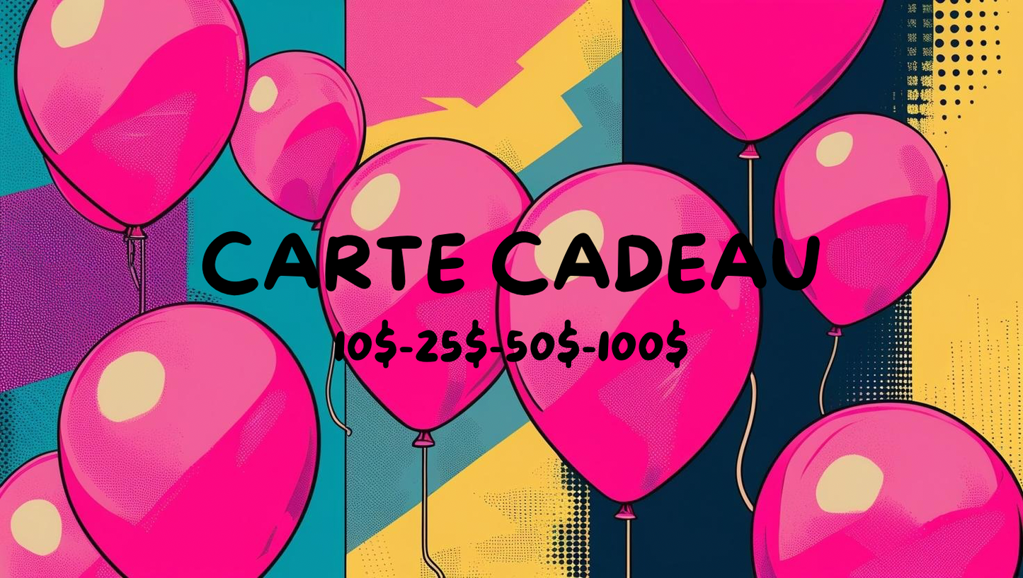 Carte cadeau numérique